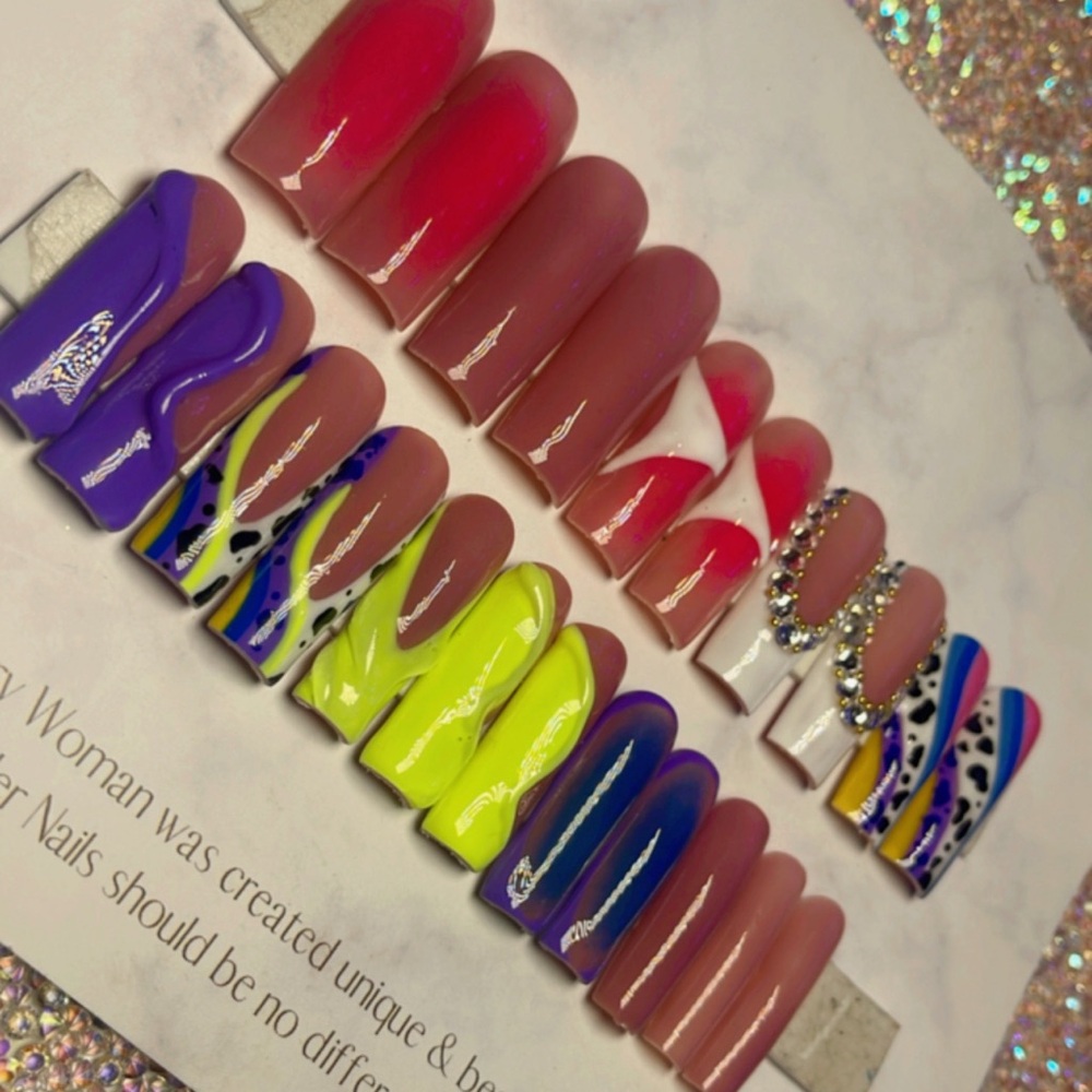Handmade press on nails